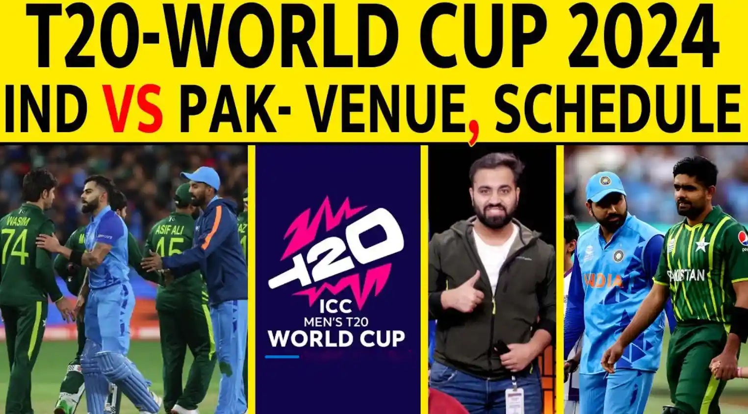 India Vs Pakistan T20 WC 2024 Date, Time, Venue, Tickets, Online Booking